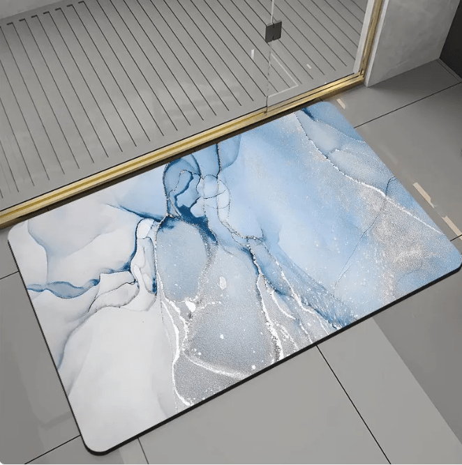 Non-Slip Diatom Mud Bathroom Mat — Quick-Dry, Absorbent & Safe for Elderly - FamilyCarers.store