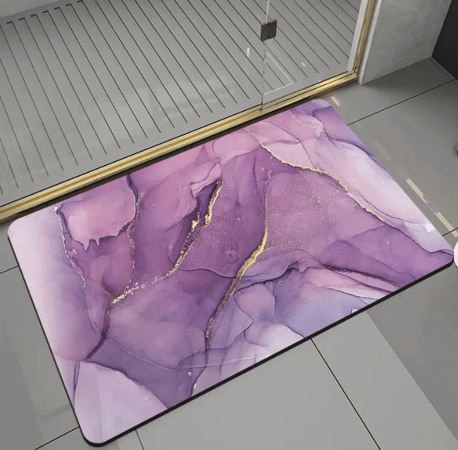 Non-Slip Diatom Mud Bathroom Mat — Quick-Dry, Absorbent & Safe for Elderly - FamilyCarers.store