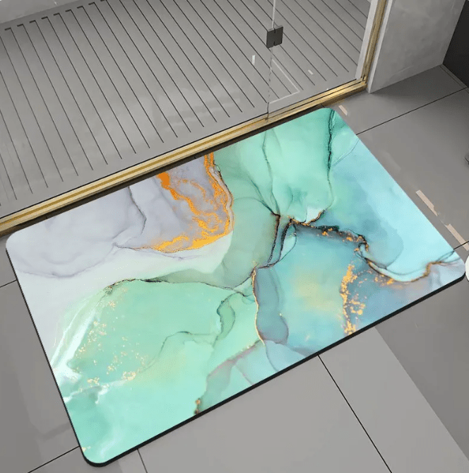 Non-Slip Diatom Mud Bathroom Mat — Quick-Dry, Absorbent & Safe for Elderly - FamilyCarers.store