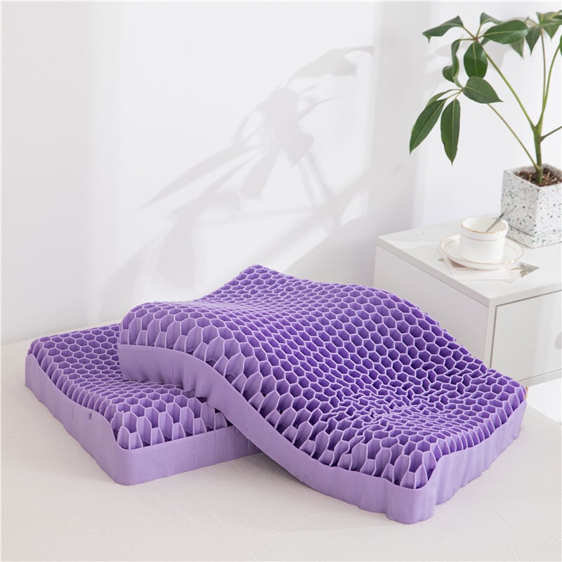 Orthopedic Neck Pillow for Carers & Elderly – 3D TPE Honeycomb, Zero-Pressure Cervical Support - FamilyCarers.store
