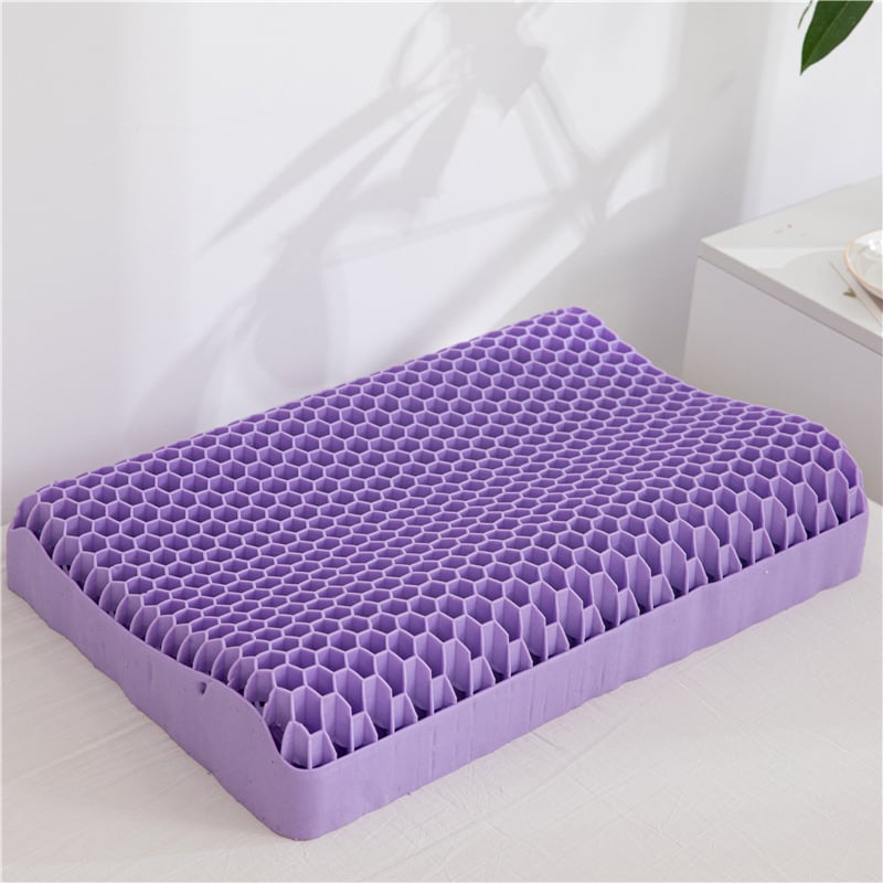 Orthopedic Neck Pillow for Carers & Elderly – 3D TPE Honeycomb, Zero-Pressure Cervical Support - FamilyCarers.store