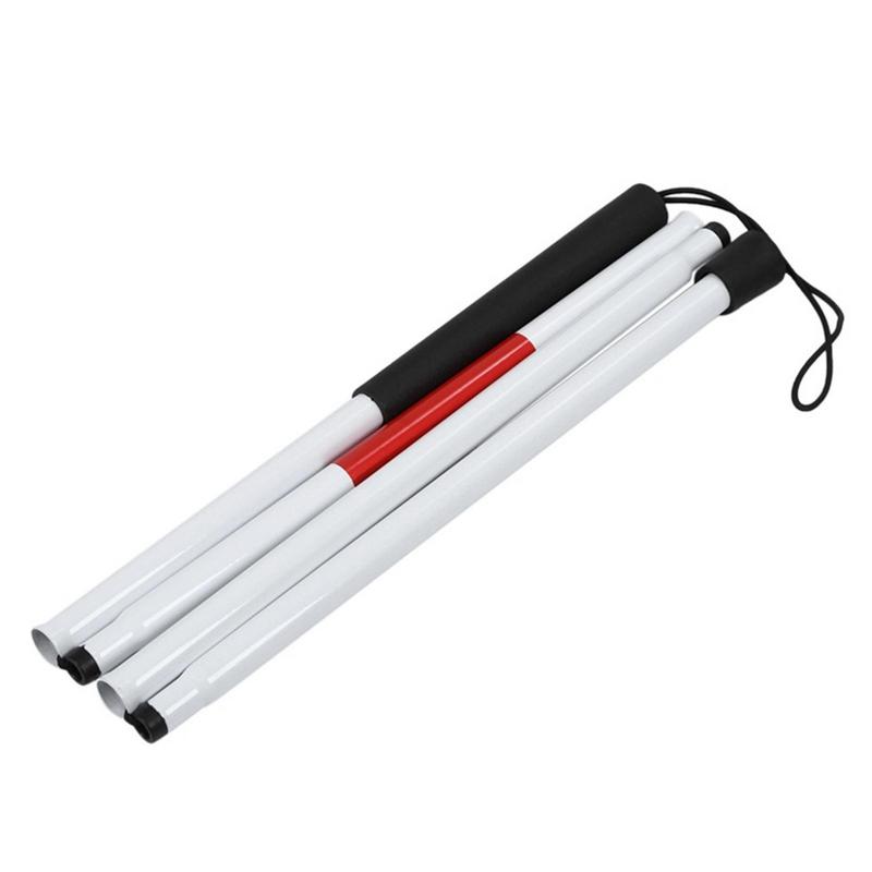 Reflective Adjustable Folding Cane for Visually Impaired - FamilyCarers.store