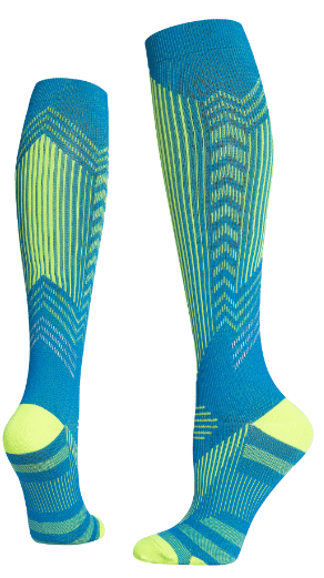 Reflective Sports Long Compression Socks - FamilyCarers.store