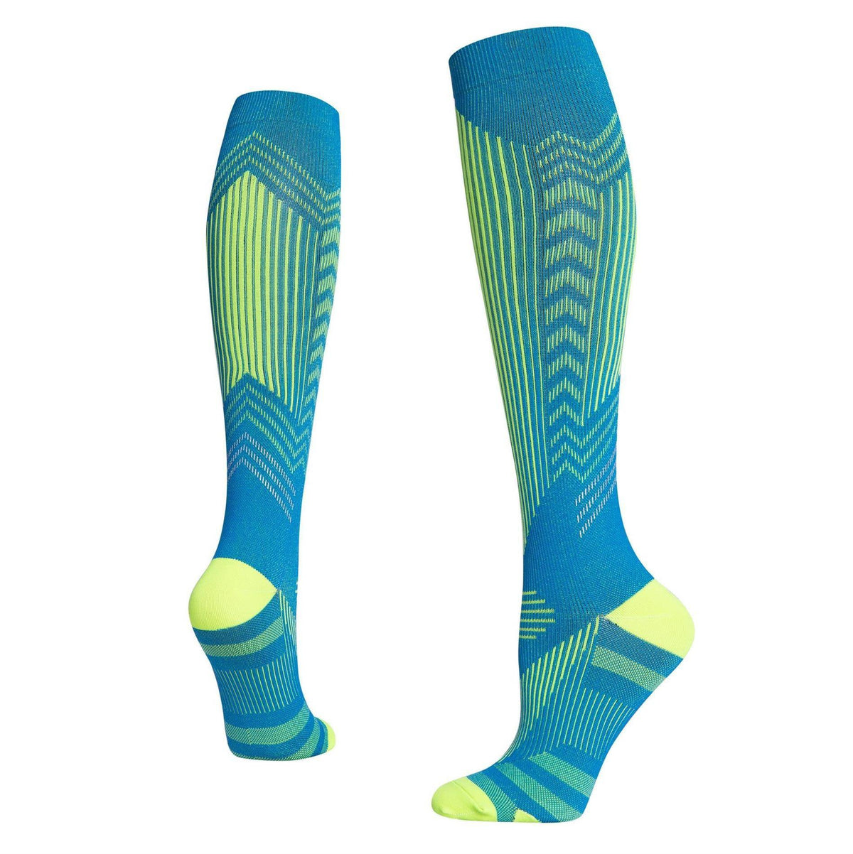 Reflective Sports Long Compression Socks - FamilyCarers.store