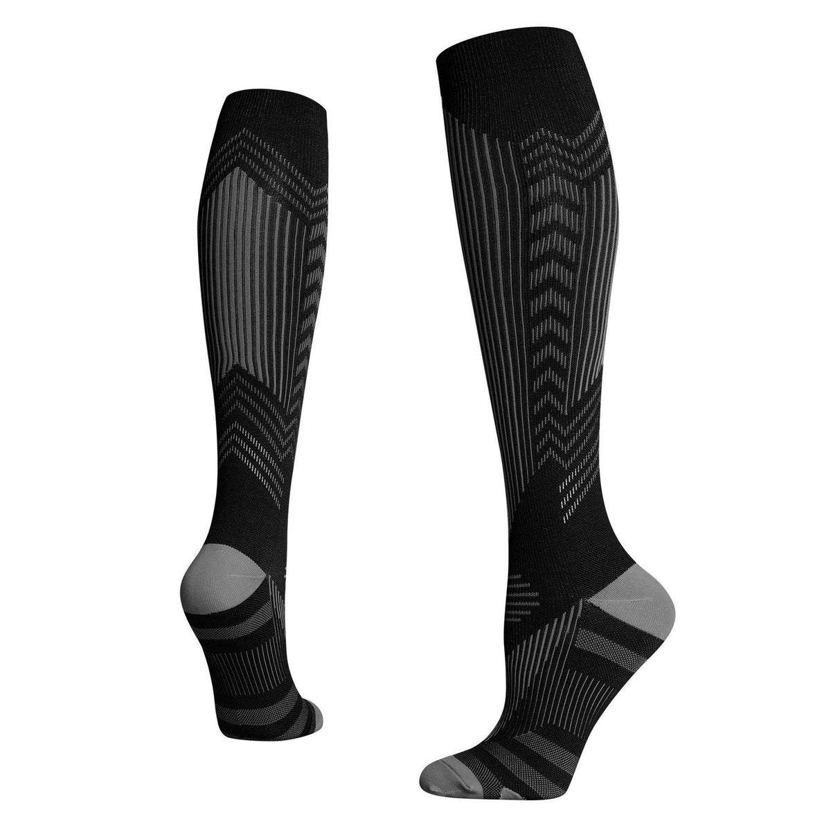 Reflective Sports Long Compression Socks - FamilyCarers.store