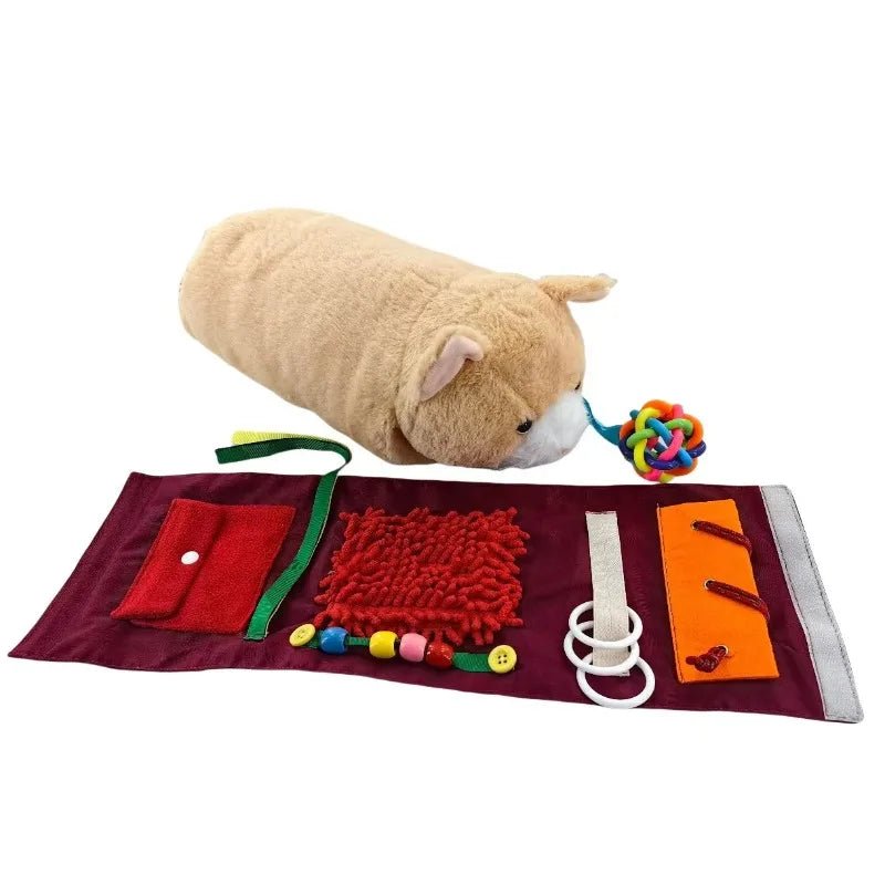 Sensory Activity Blanket for Dementia – Tactile Lap Blanket - FamilyCarers.store