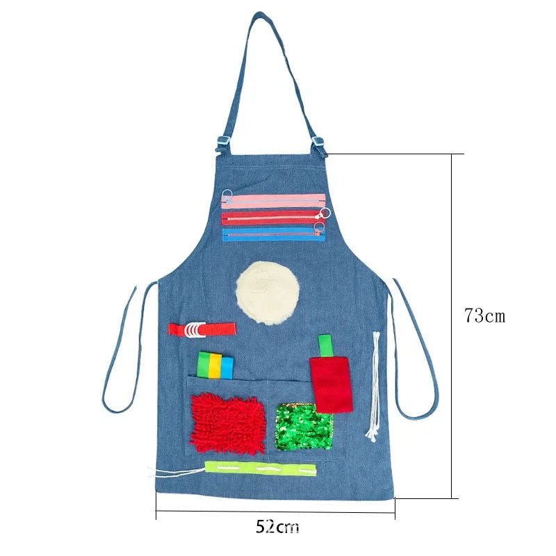 Sensory Fidget Apron for Dementia Care – Tactile Activity Apron - FamilyCarers.store