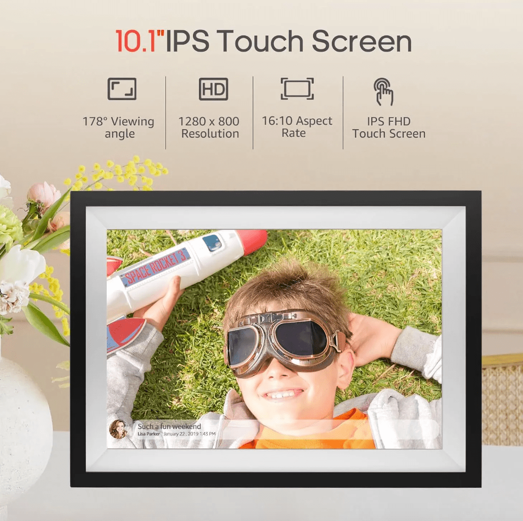 Smart Cloud Digital Photo Frame - FamilyCarers.store