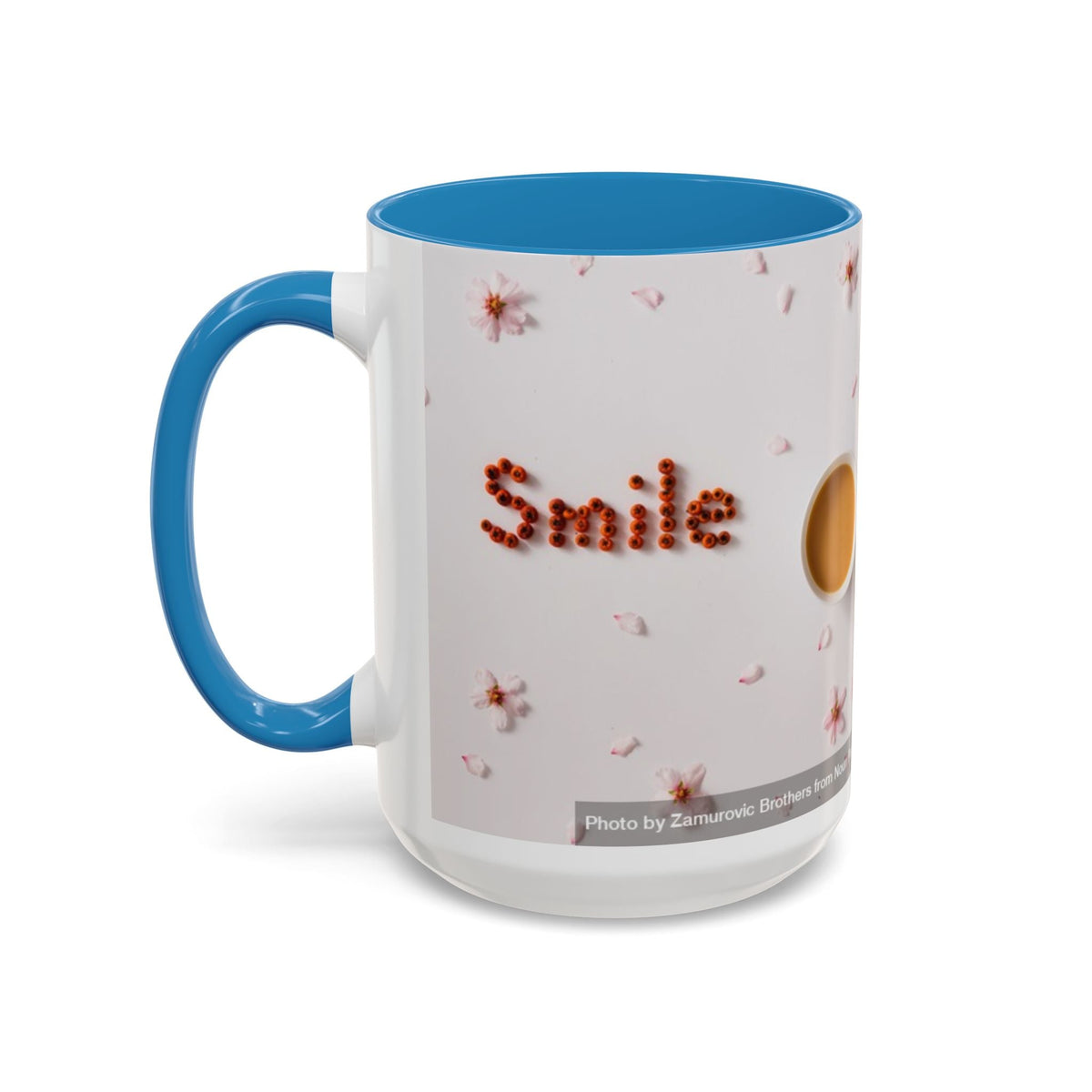 Smile Cherry Blossom Coffee Mug - FamilyCarers.store