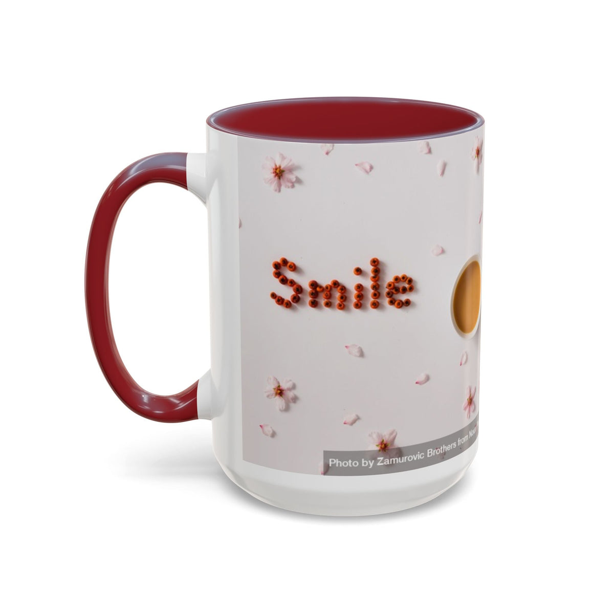 Smile Cherry Blossom Coffee Mug - FamilyCarers.store