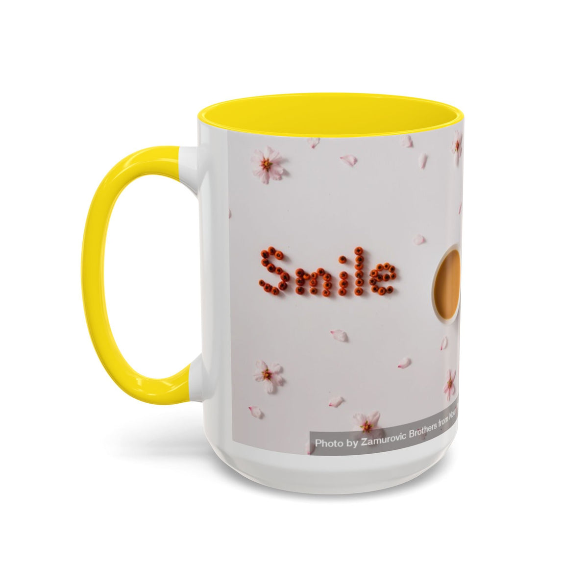 Smile Cherry Blossom Coffee Mug - FamilyCarers.store