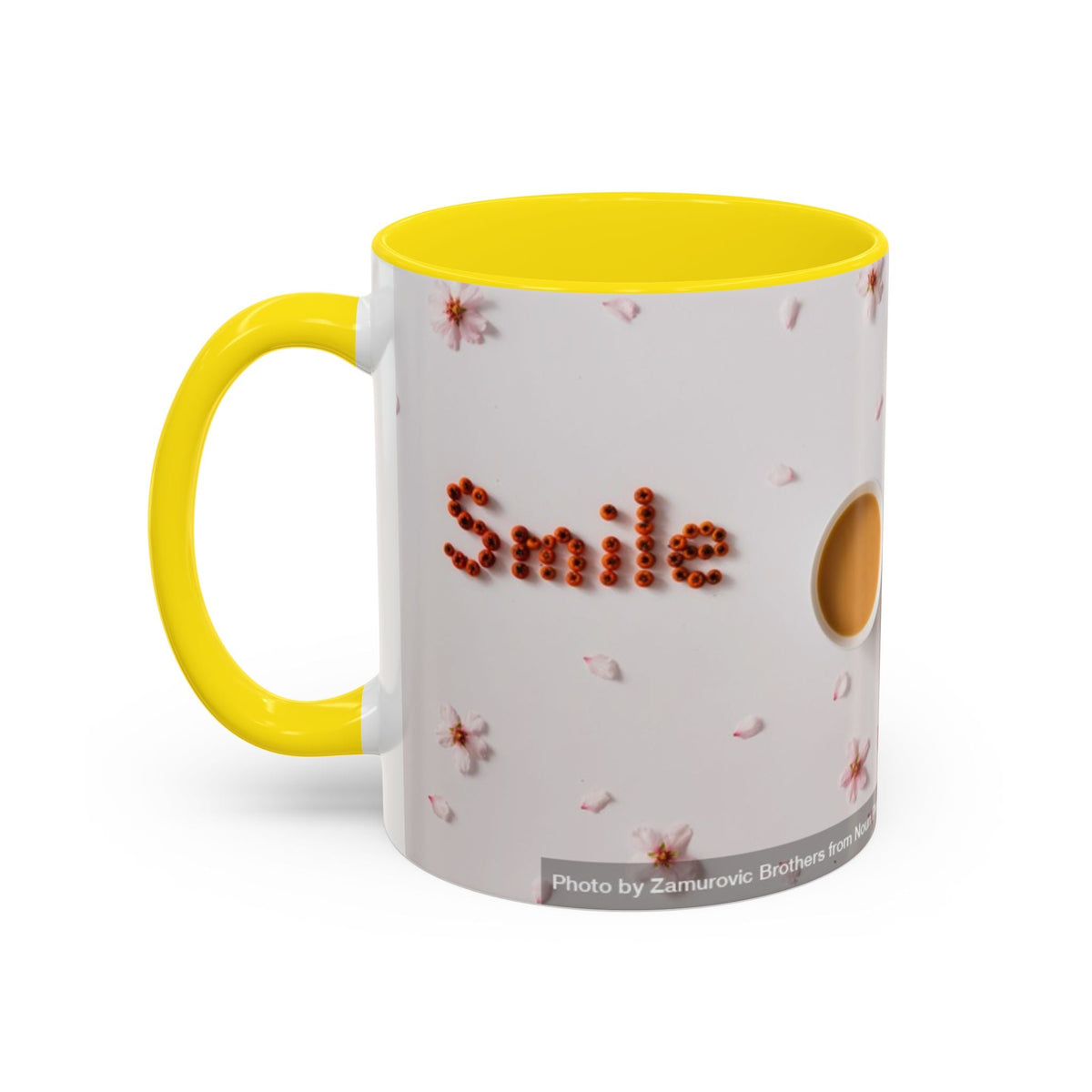 Smile Cherry Blossom Coffee Mug - FamilyCarers.store