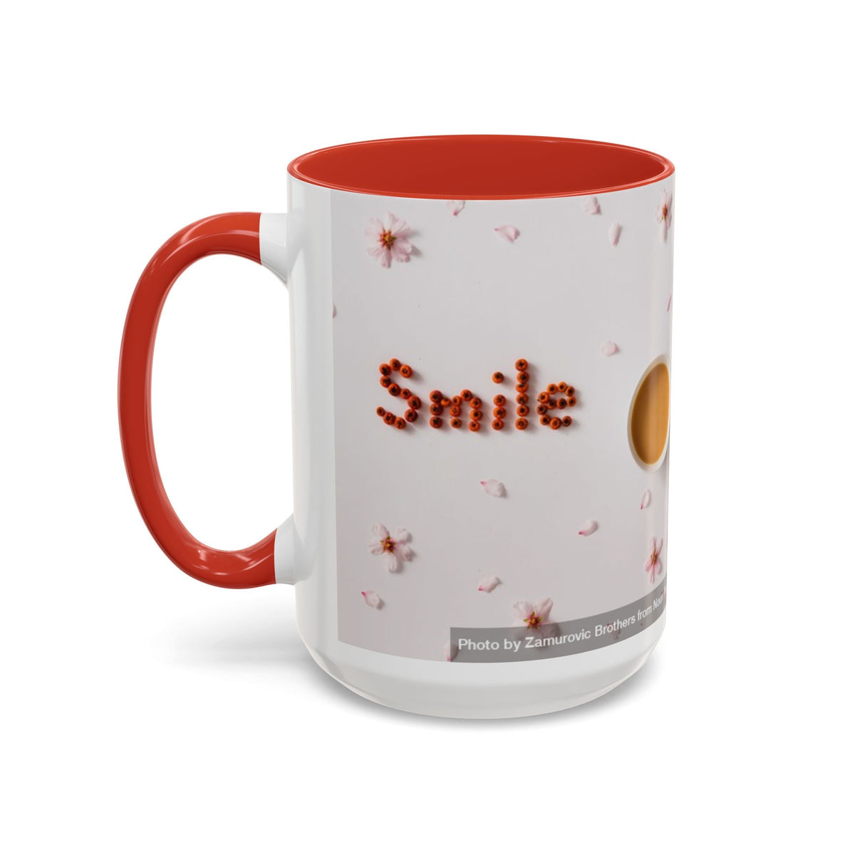 Smile Cherry Blossom Coffee Mug - FamilyCarers.store