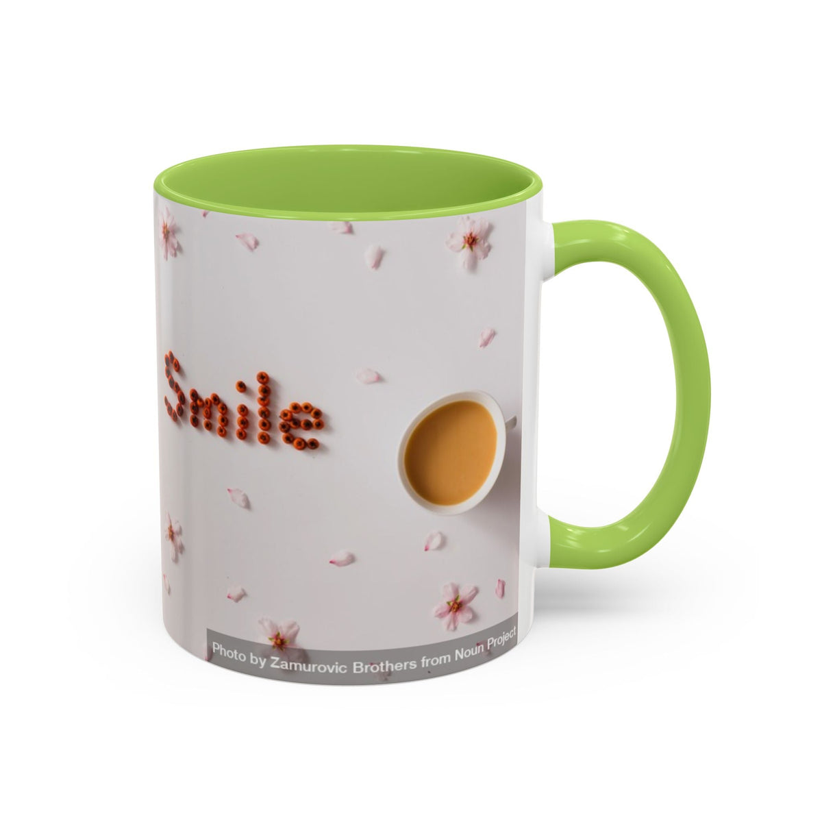 Smile Cherry Blossom Coffee Mug - FamilyCarers.store
