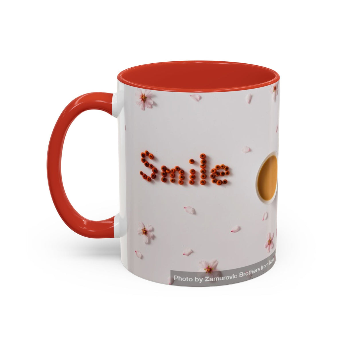 Smile Cherry Blossom Coffee Mug - FamilyCarers.store