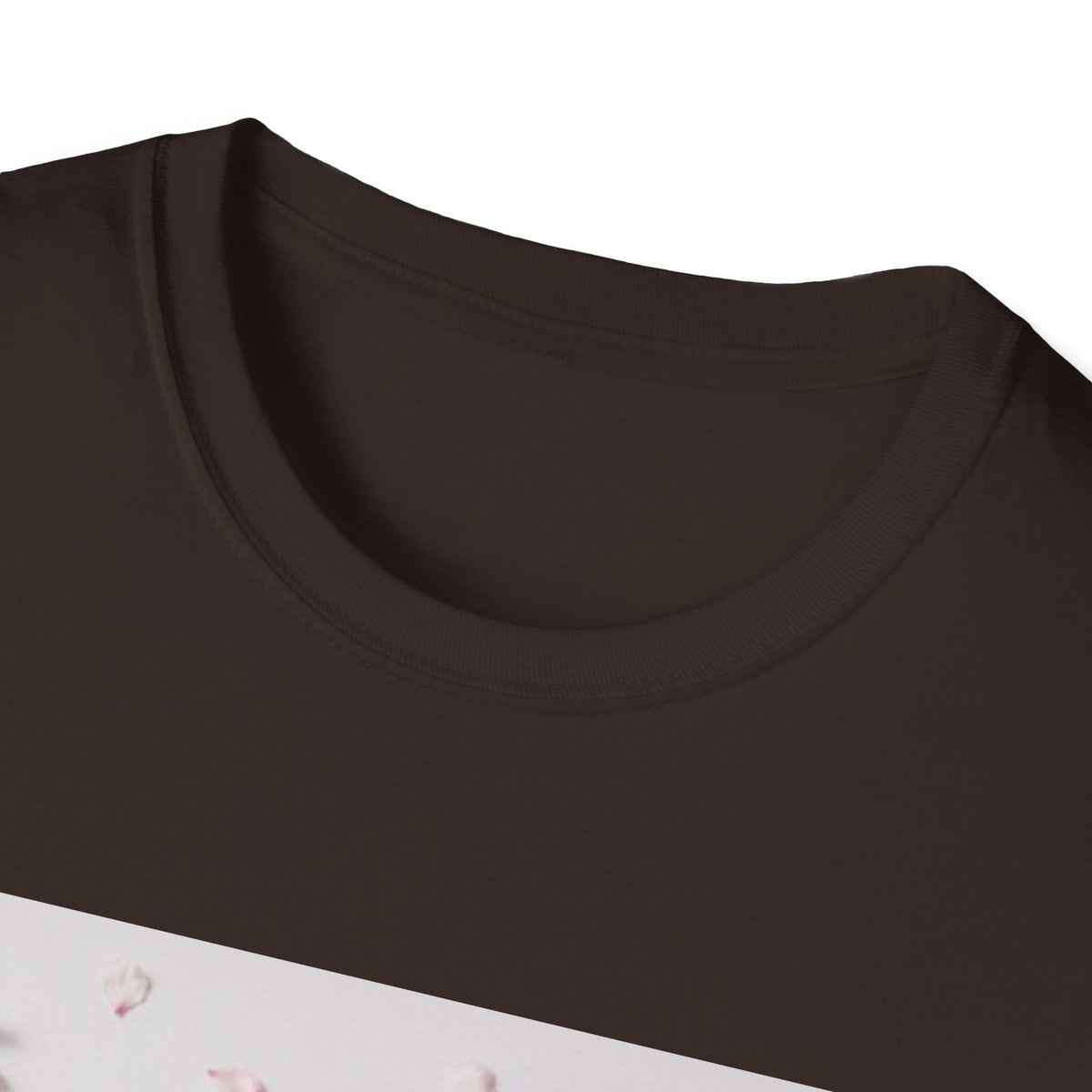 Smile Floral Tee – Coffee & Petal Graphic T-Shirt - FamilyCarers.store