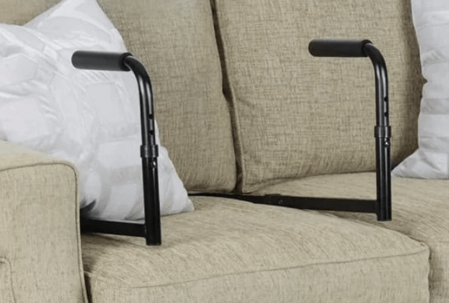 Sofa Armrest Standing Aid for Elderly — Aluminium Support Rail - FamilyCarers.store
