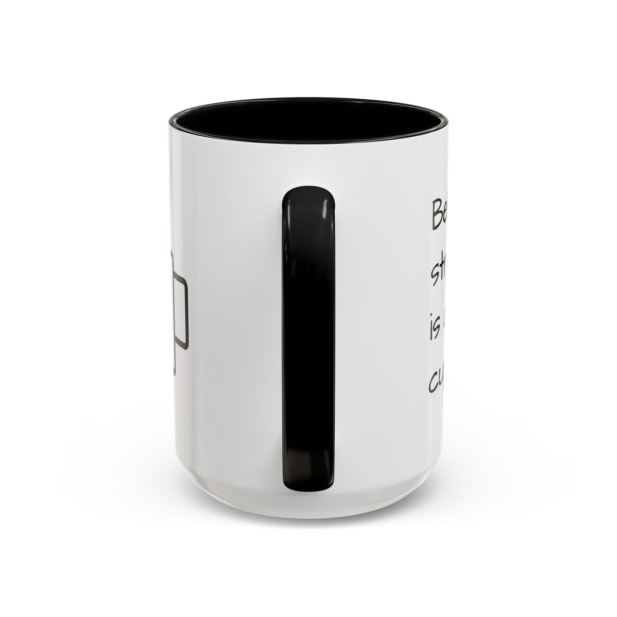 Steaming Coffee Mug Illustration Accent Mug - FamilyCarers.store