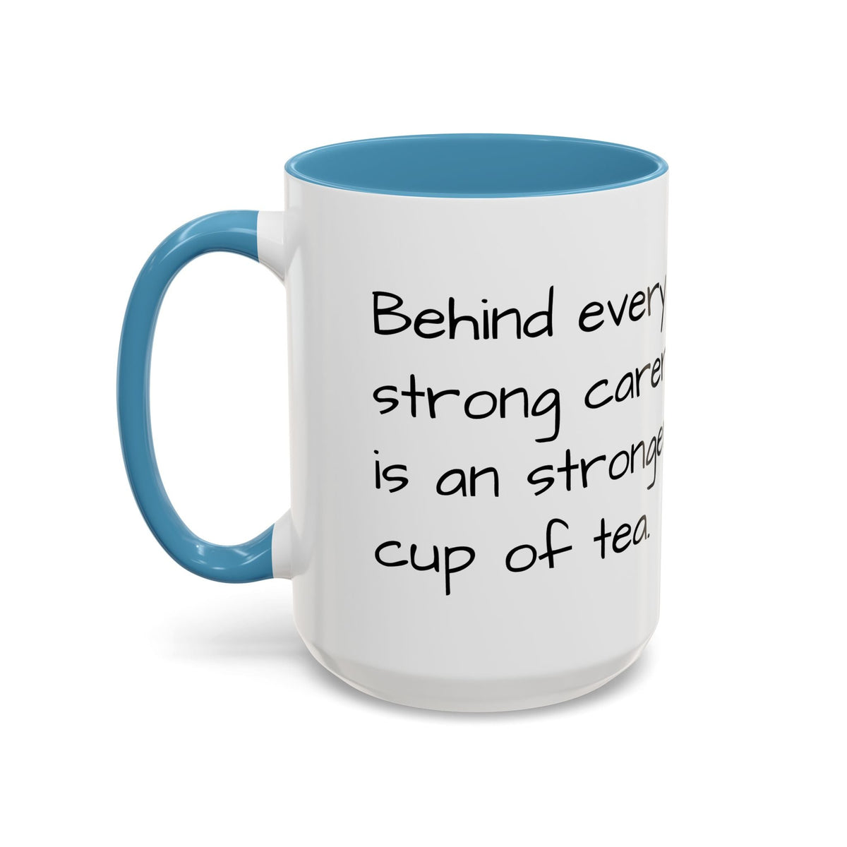 Steaming Coffee Mug Illustration Accent Mug - FamilyCarers.store