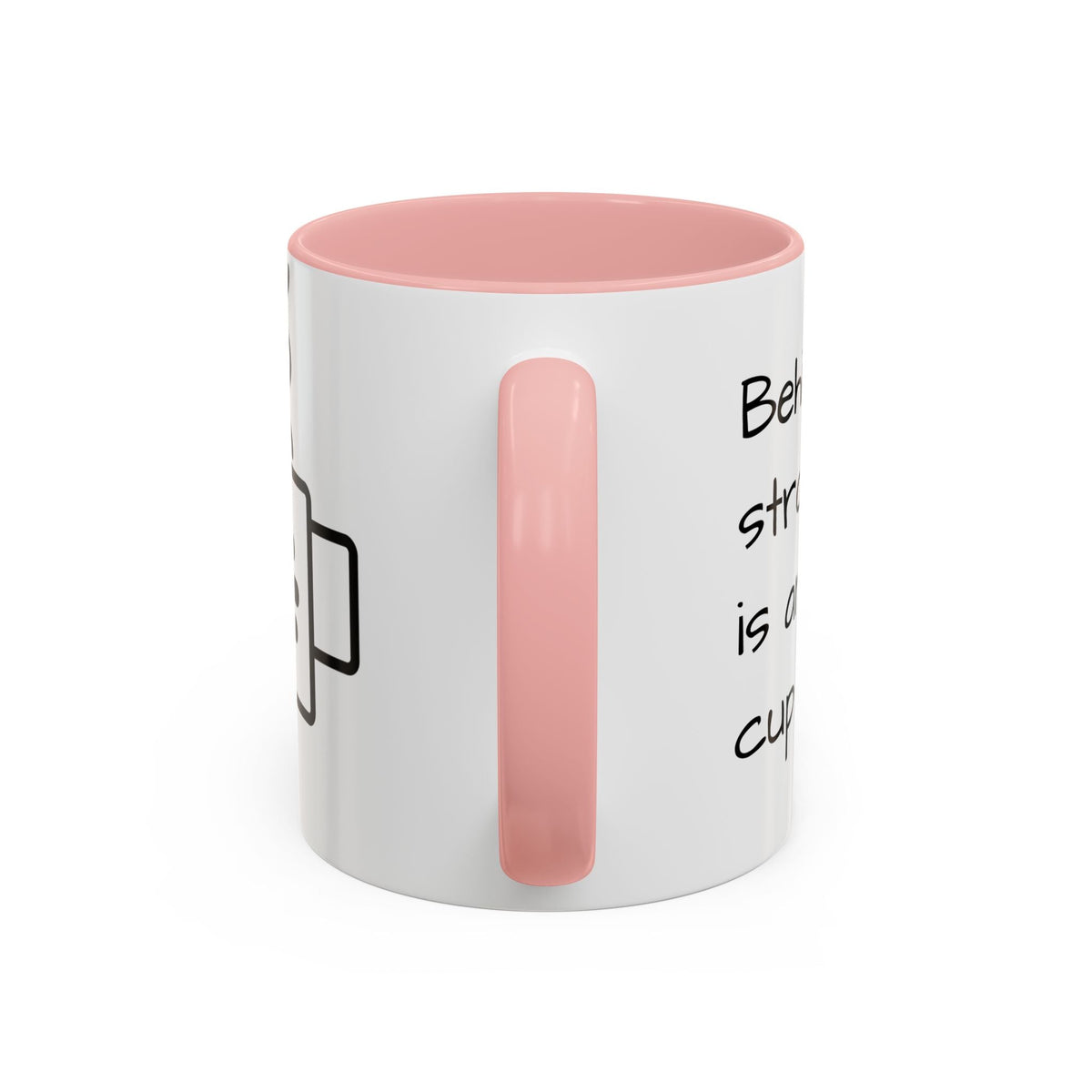 Steaming Coffee Mug Illustration Accent Mug - FamilyCarers.store