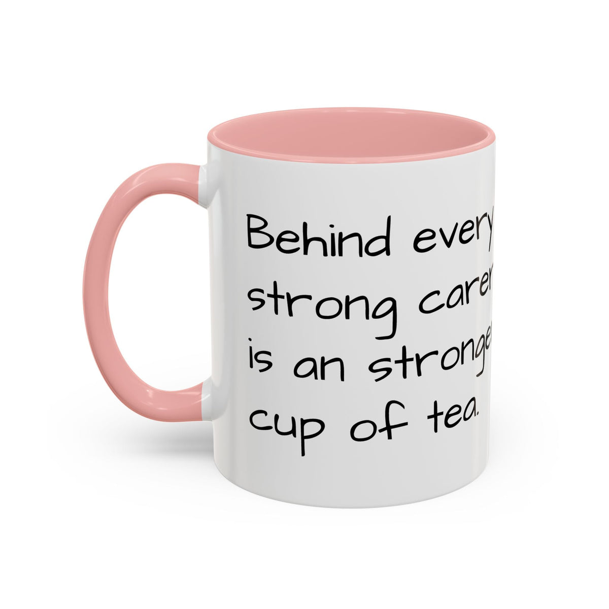 Steaming Coffee Mug Illustration Accent Mug - FamilyCarers.store