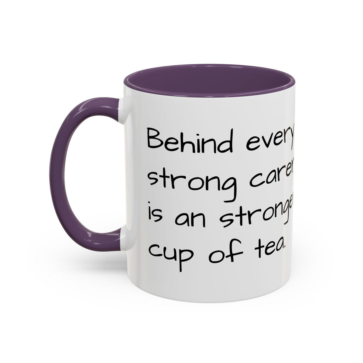 Steaming Coffee Mug Illustration Accent Mug - FamilyCarers.store