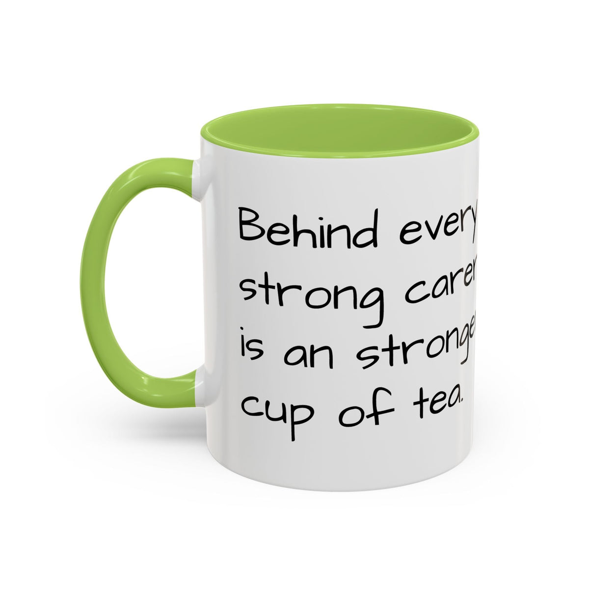Steaming Coffee Mug Illustration Accent Mug - FamilyCarers.store