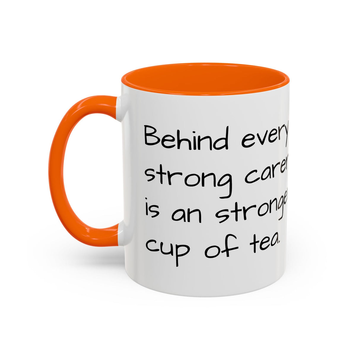 Steaming Coffee Mug Illustration Accent Mug - FamilyCarers.store