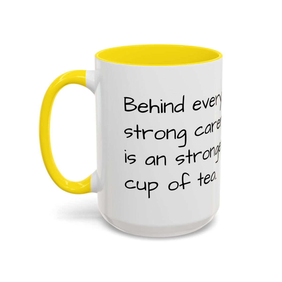 Steaming Coffee Mug Illustration Accent Mug - FamilyCarers.store