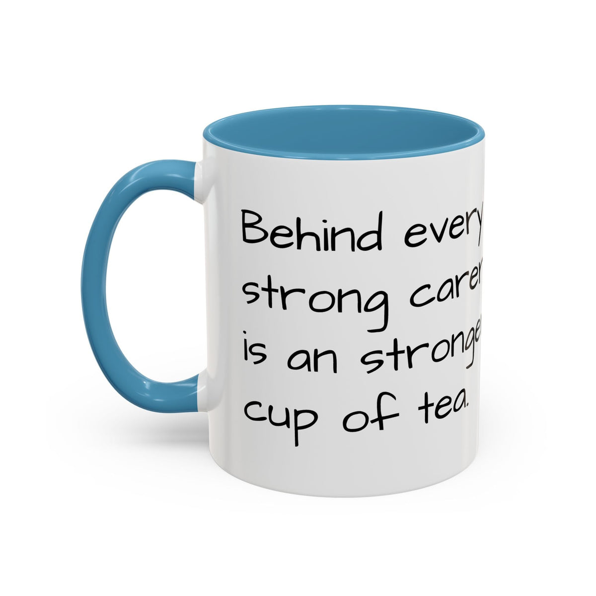Steaming Coffee Mug Illustration Accent Mug - FamilyCarers.store