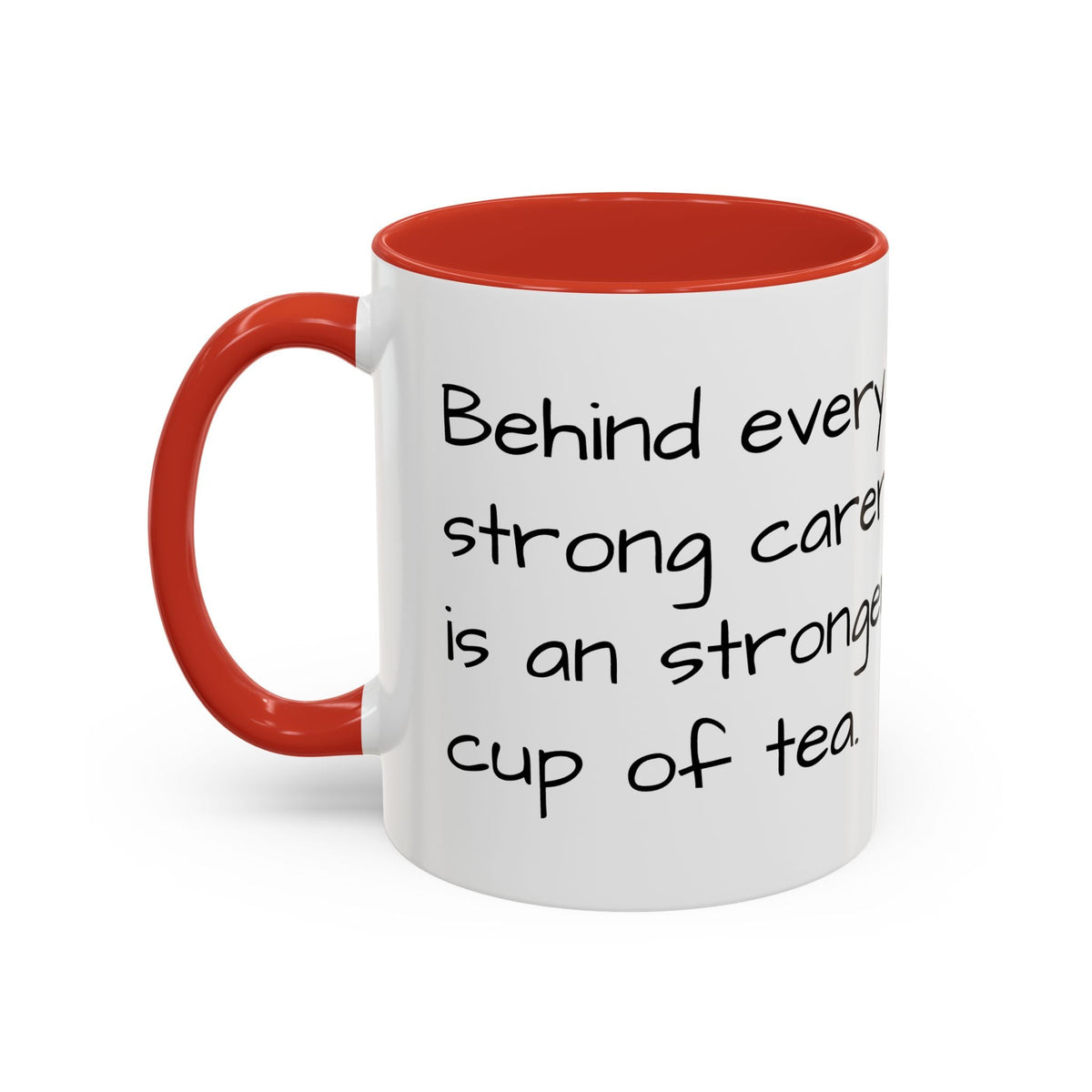 Steaming Coffee Mug Illustration Accent Mug - FamilyCarers.store