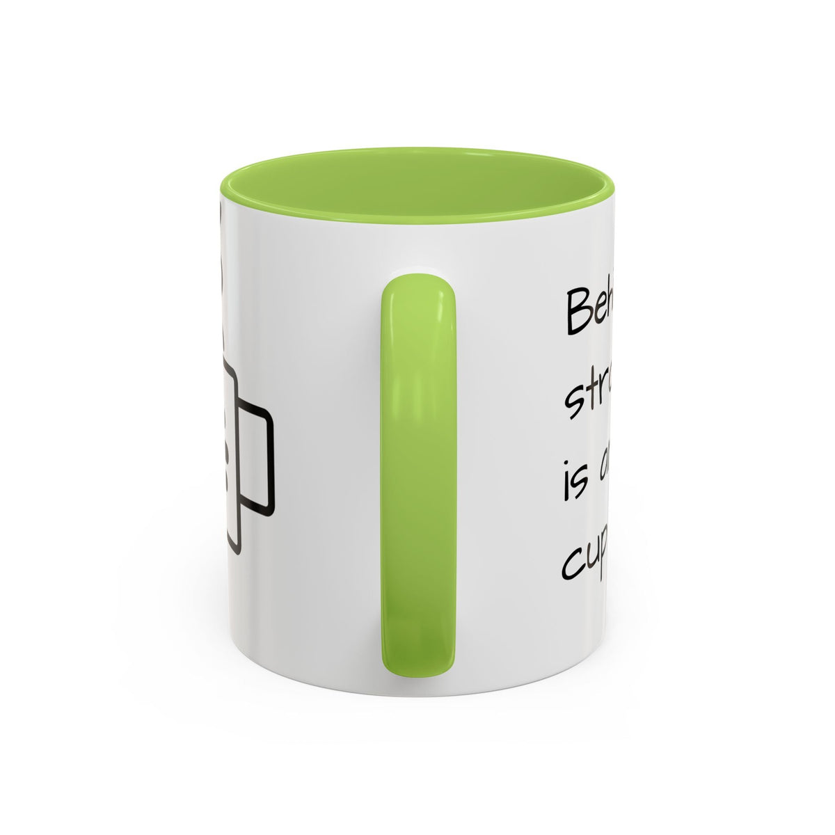 Steaming Coffee Mug Illustration Accent Mug - FamilyCarers.store