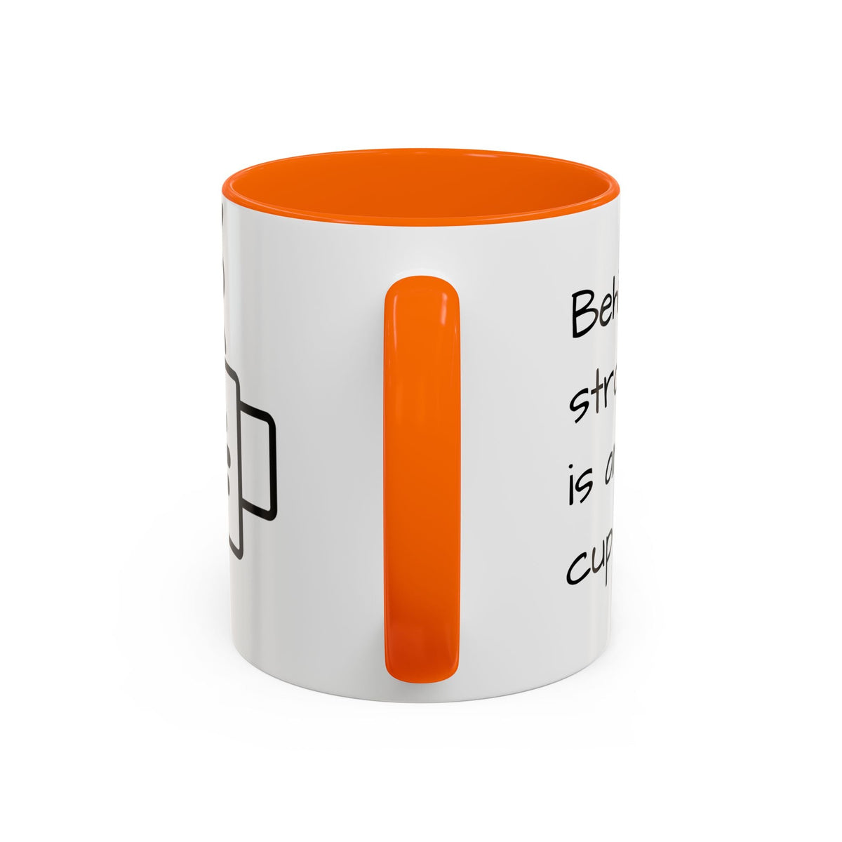 Steaming Coffee Mug Illustration Accent Mug - FamilyCarers.store