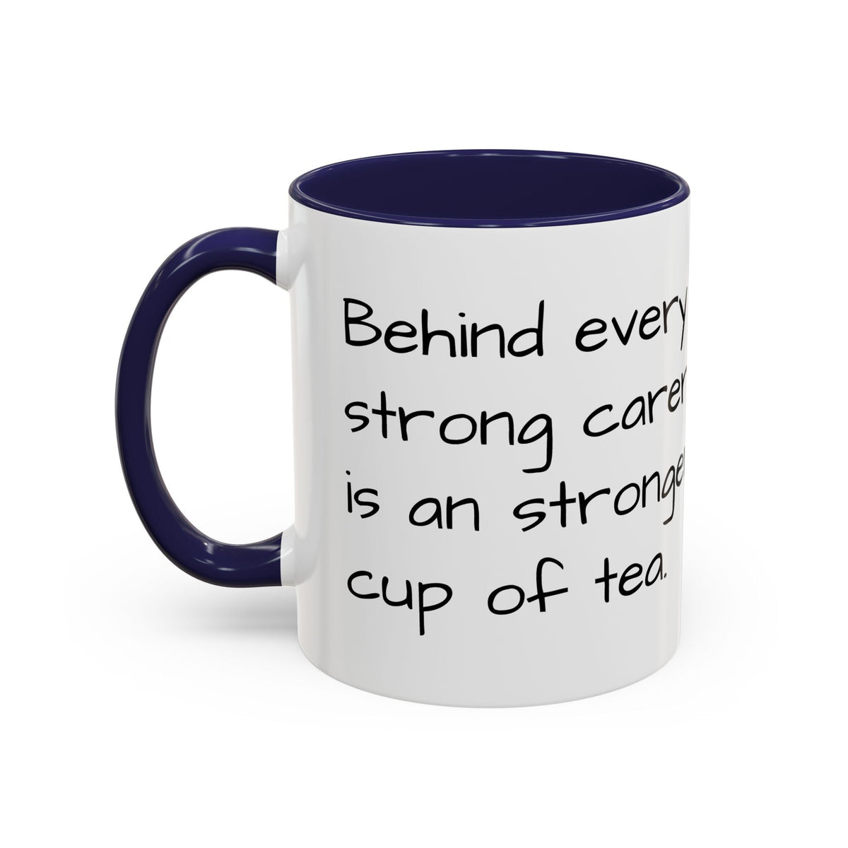Steaming Coffee Mug Illustration Accent Mug - FamilyCarers.store