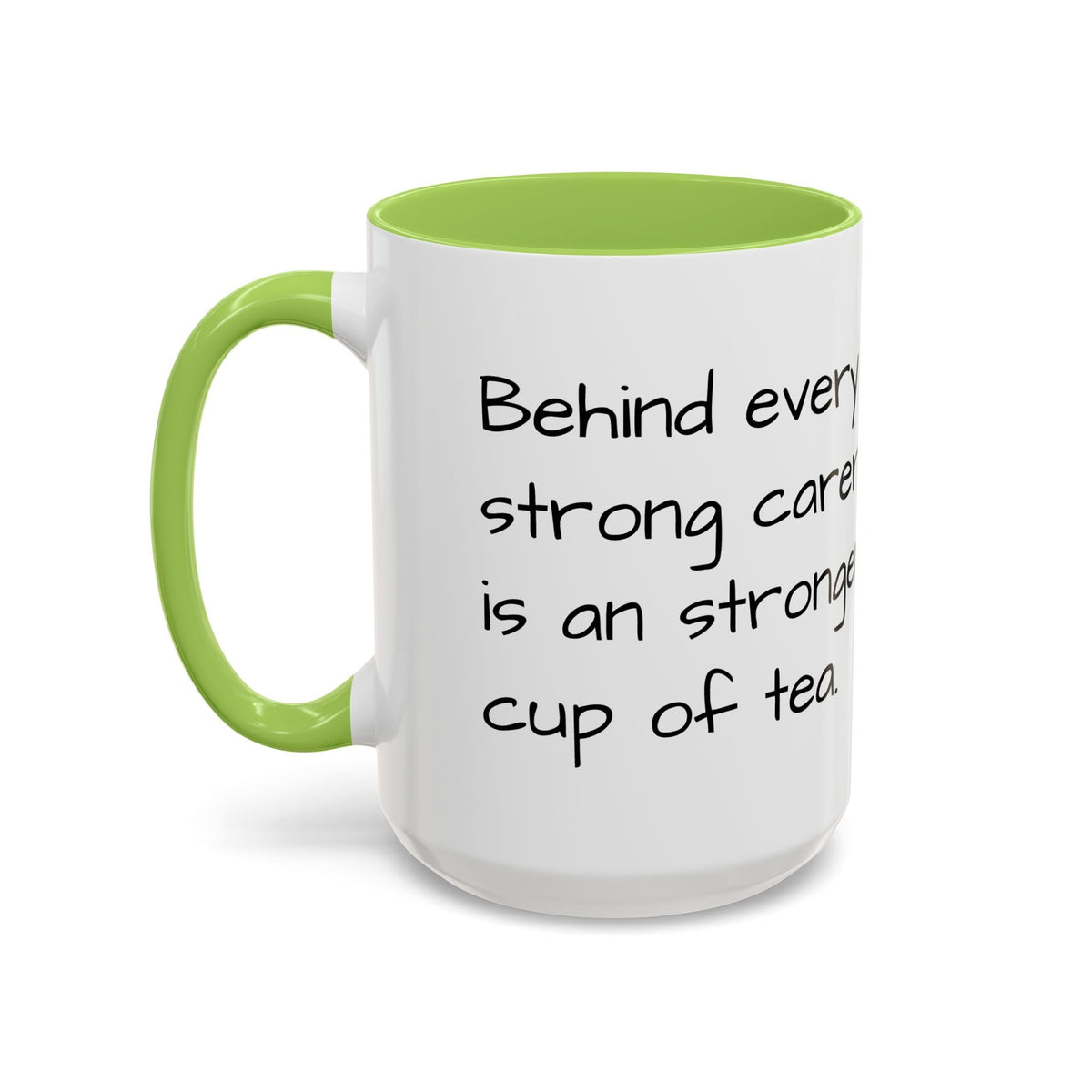 Steaming Coffee Mug Illustration Accent Mug - FamilyCarers.store