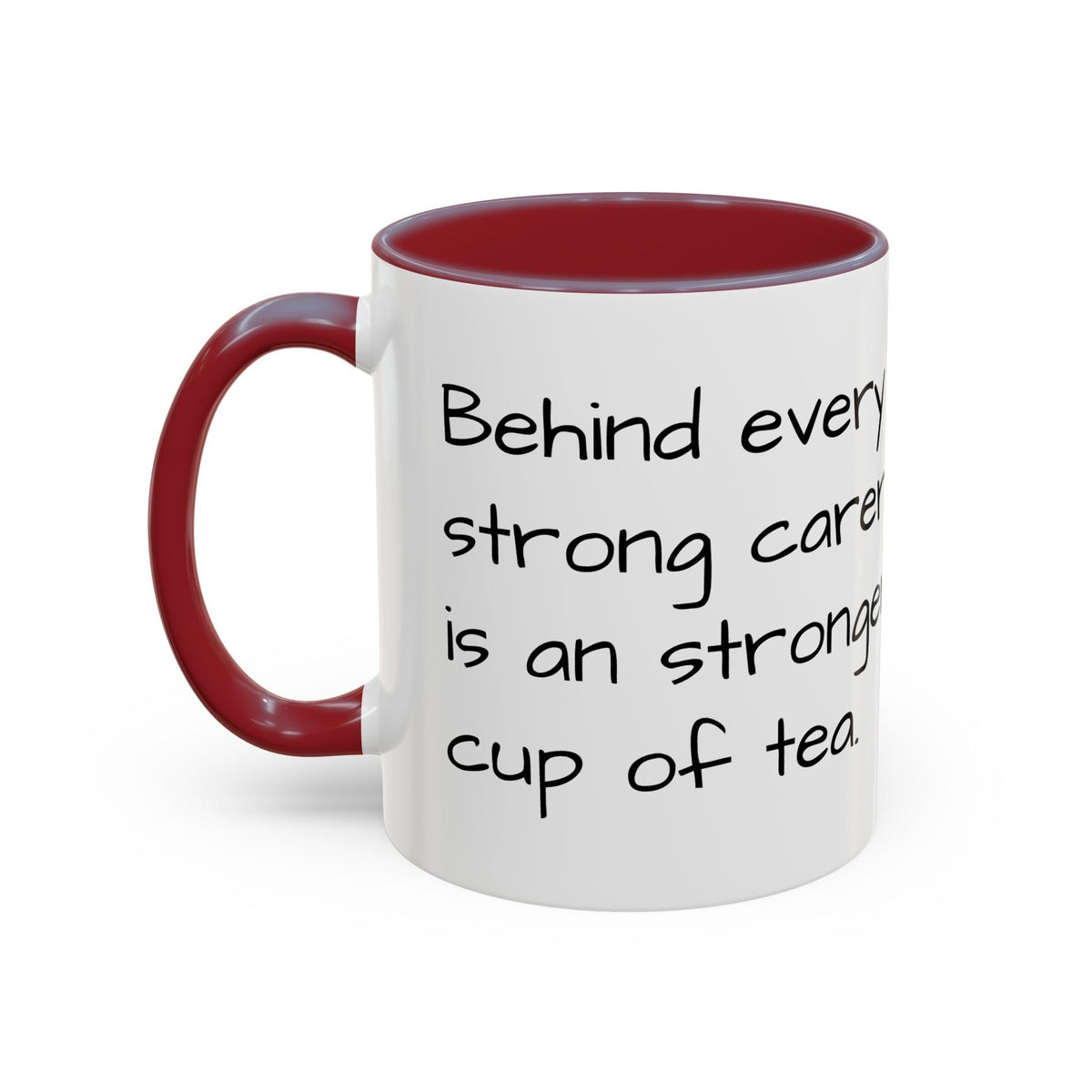 Steaming Coffee Mug Illustration Accent Mug - FamilyCarers.store