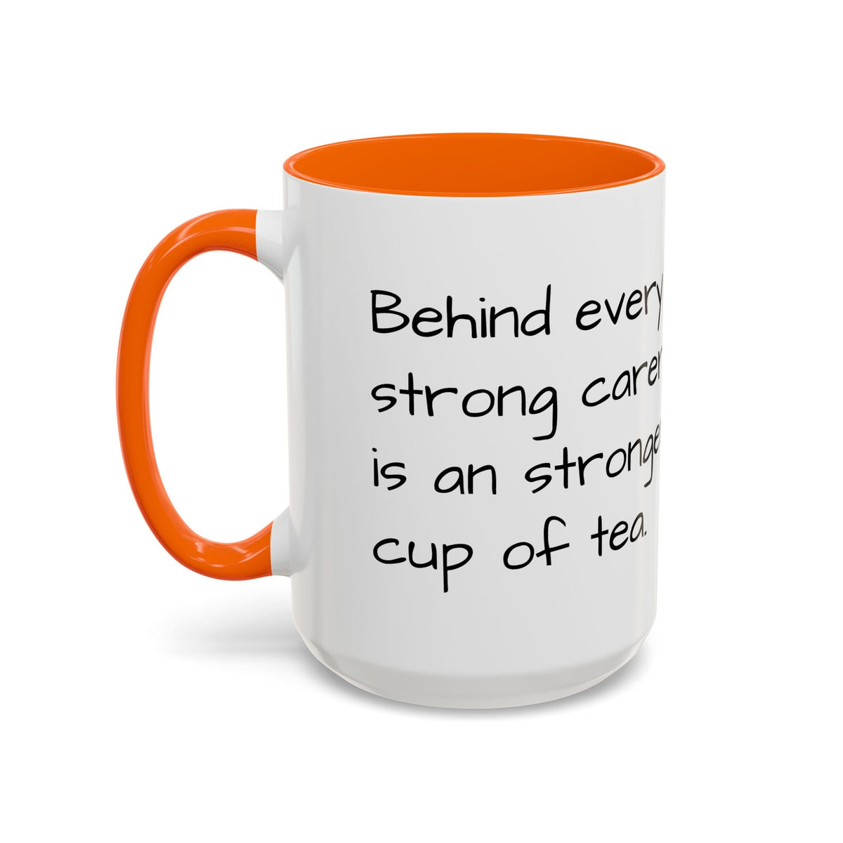 Steaming Coffee Mug Illustration Accent Mug - FamilyCarers.store