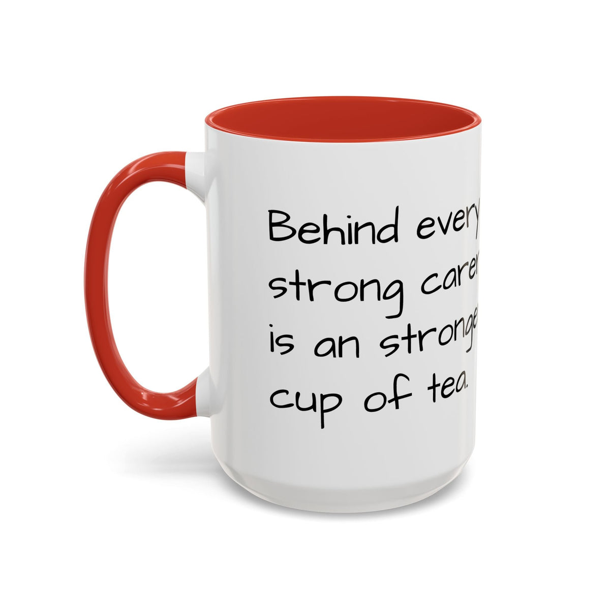Steaming Coffee Mug Illustration Accent Mug - FamilyCarers.store