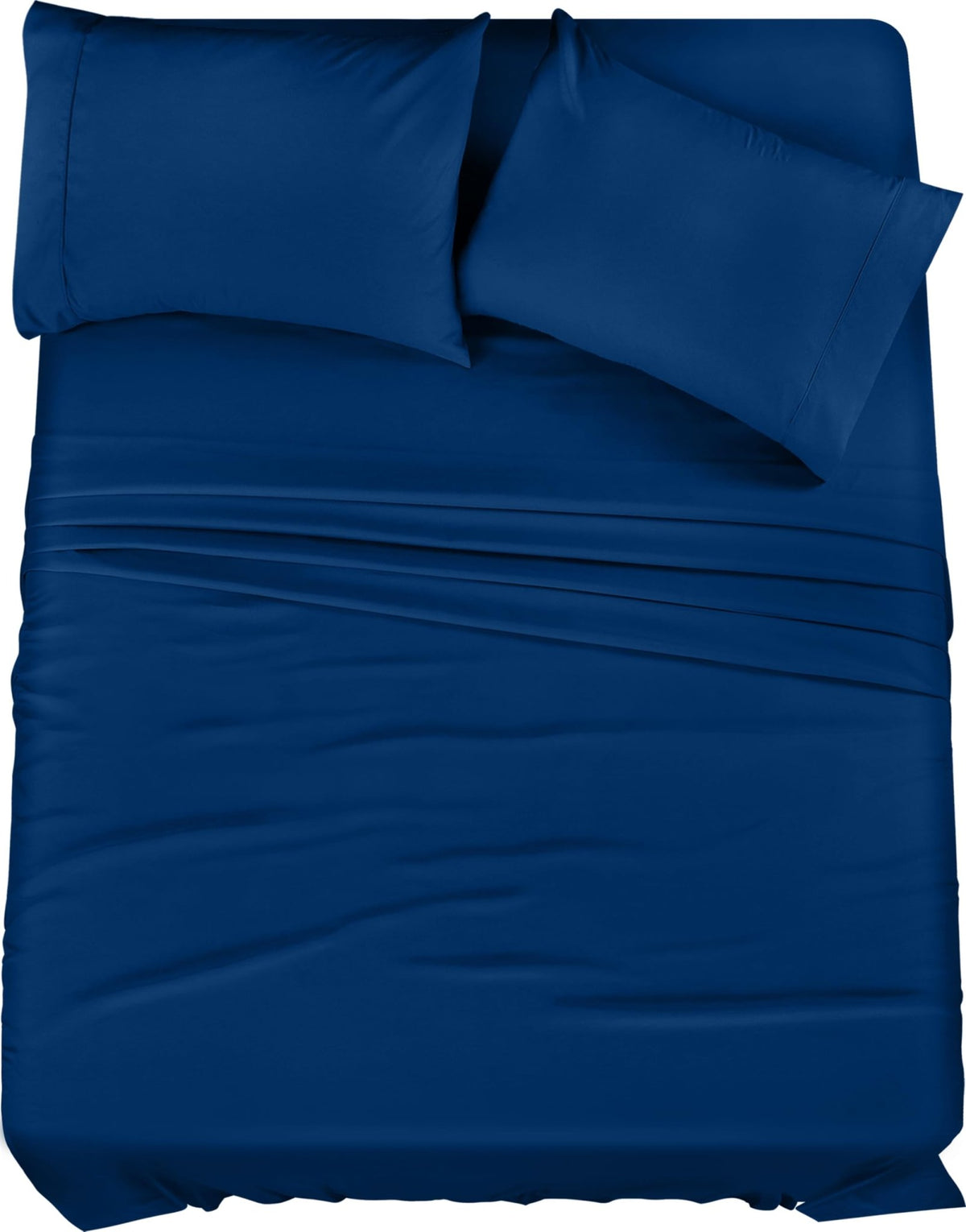 Utopia Bedding King Bed Sheets Set - 4 Piece Bedding - Brushed Microfiber - Shrinkage and Fade Resistant - Easy Care (King Dusk Blue) - FamilyCarers.store